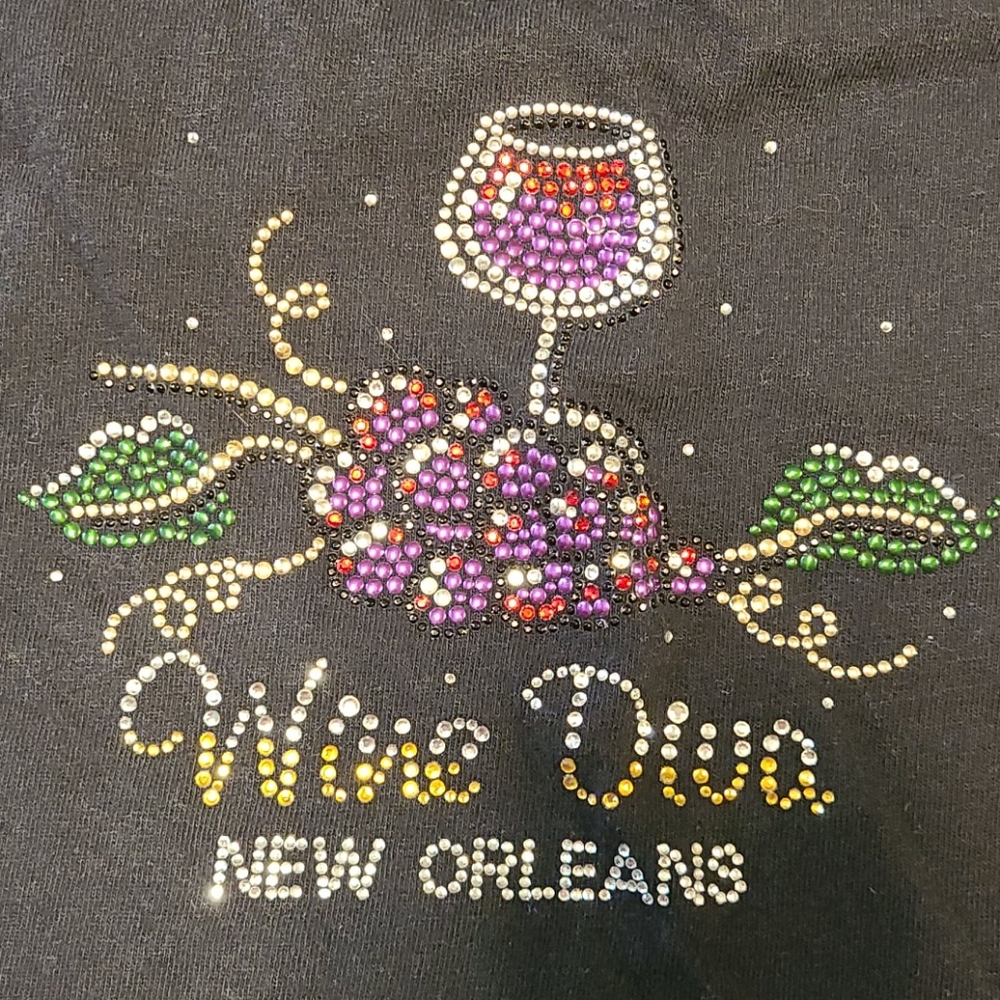 Rhinestone decal Tee